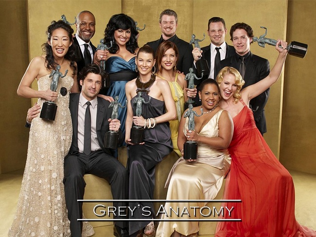 L'equipe historique de Grey's Anatomy