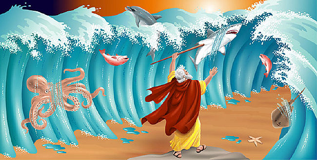 Moïse et la mer rouge