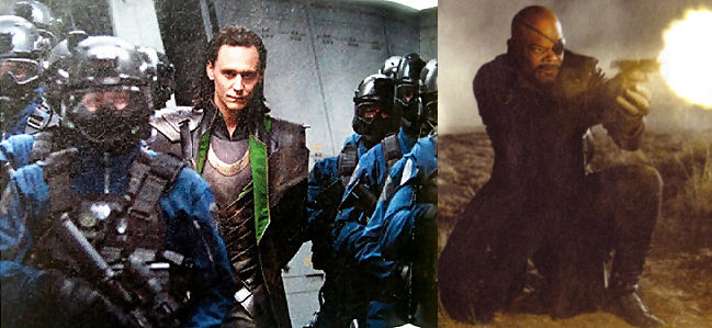 Loki et Nick Fury