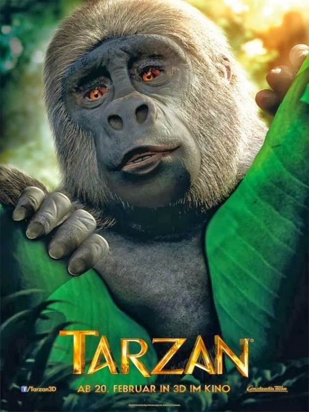 Tarzan : Les Affiches Des Personnages - Unification France